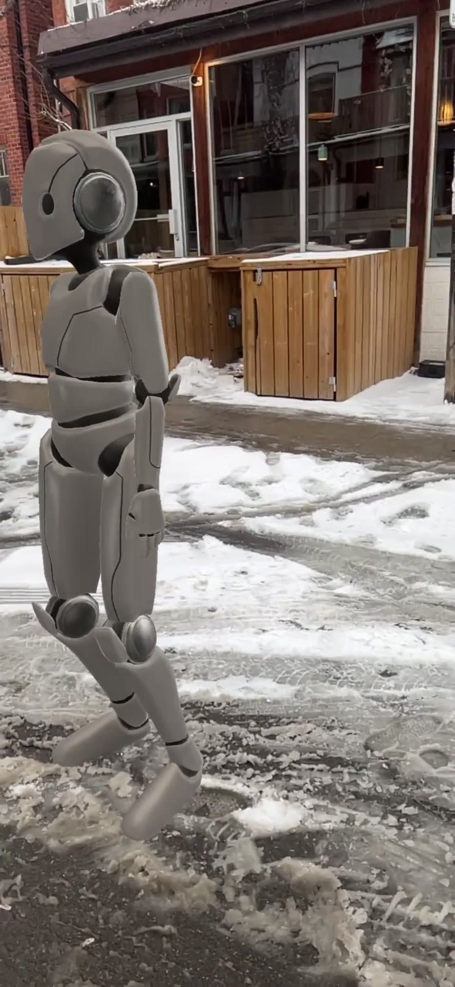 AR clue example in action